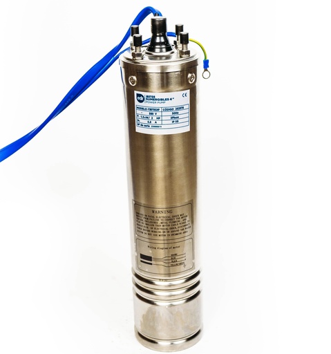 [202984]  MOTOR SUMERGIBLE 4" - 5,5 HP 380V - 2 M CABLE - EDR