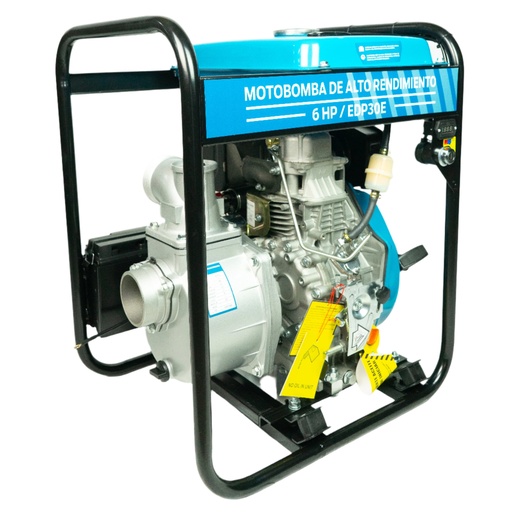 [206109]  MOTOBOMBA DIESEL 4" - EDP40E 10HP - HYLUX