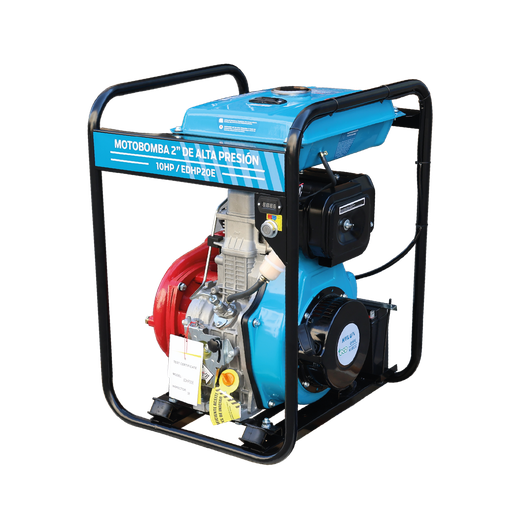 [206122]  MOTOBOMBA DIESEL 2" ALTA PRESION - EDHP20E 10HP - HYLUX
