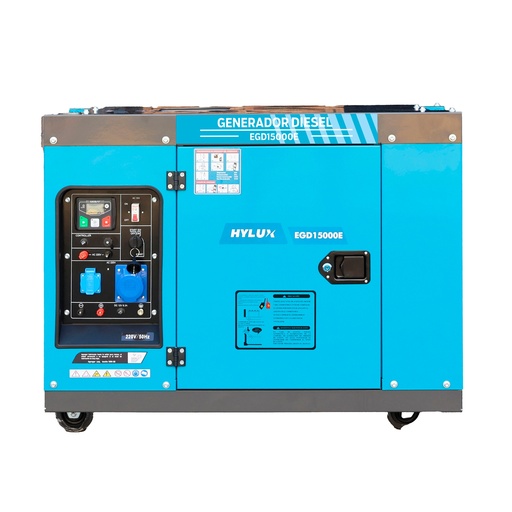 [207335]  GENERADOR DIESEL MONO EGD15000E - 10,5 KW - HYLUX