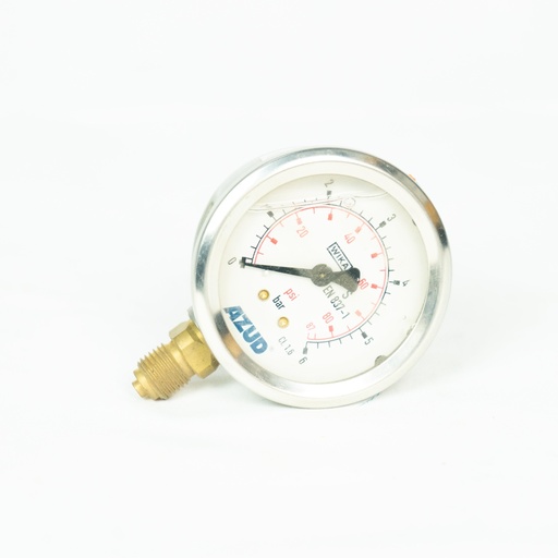 [208518]  MANOMETRO GLICERINA 63MM 0- 6 BAR AZUD ( 17CMG160 )