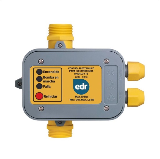 [208707]  CONTROL BOMBA EPUMP YT-5 AMARILLO CON CABLE - EDR PUMP