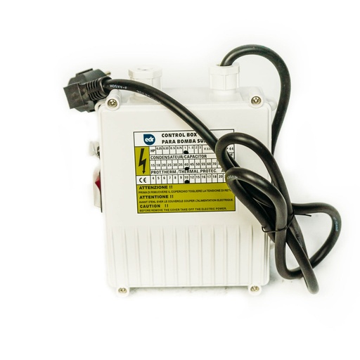 [208808]  CONTROL BOX 0,3 HP - 220V/50HZ MOTOR 3" SUMERGIBLE