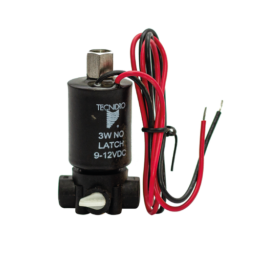[166328]  SOLENOIDE N/C 24 VOLT 3 VIAS RETROLAVADO - TECNIDRO