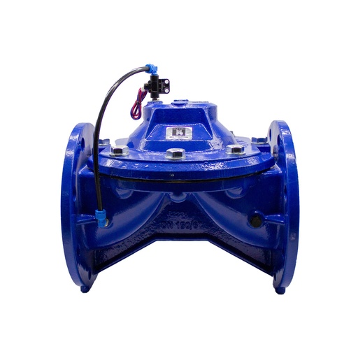 [166529]  VAL HIDROM 10" - N/O 24 V - BRIDA METAL PN10