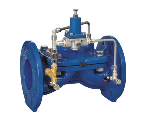 [166599]  VAL HIDROM  6" - REDUCTORA 2 VIAS PN16 - BRIDA METAL