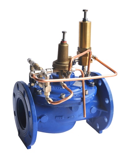 [167068]  VAL DOBLE CAM 8" - ANT GOLPE ARIETE - METAL BRIDA