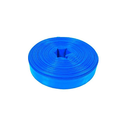[170318]  MANGUERA PLANA SIFLAT AZUL 6" - ROLLO 100M