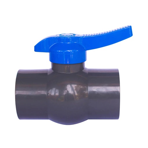 [160014]  VALVULA BOLA PVC COMPACTA 75MM