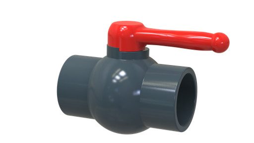 [160041]  VALVULA BOLA PVC GRP COMPACTA 110MM