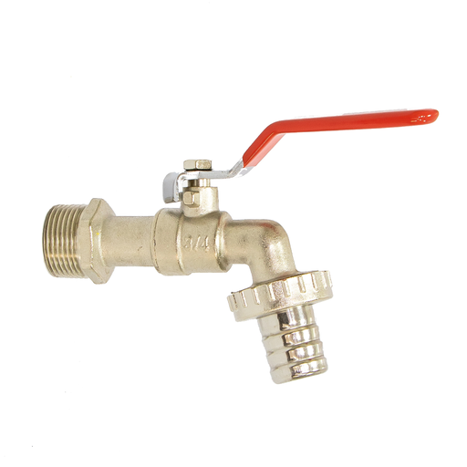 [160537]  LLAVE BOLA JARDIN ECO ZINC 1/2" x 3/4" - EDR