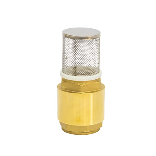 [160583]  VALVULA FONDO  3/4" CON FILTRO INOX - EDR