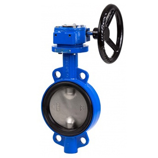 [164685]  VALVULA MARIPOSA METALICA  6" CON VOLANTE DIN/ANSI