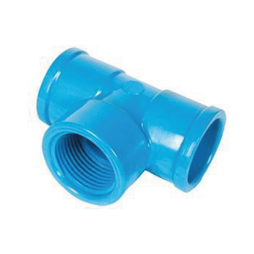 [154406]  TEE SOLDAR/HI PVC HID 20MMx1/2" - PN10 IMP