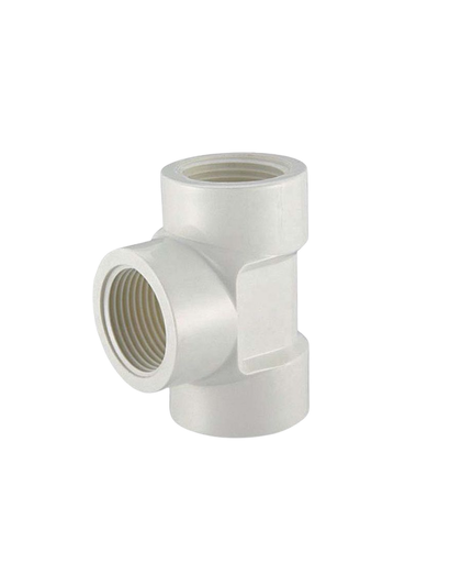 [155052]  TEE HI/HI PVC HID  1/2" - PN10 IMP