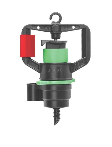 [123455]  MICROASP 206PC - BQ 39 L/H VERDE - ROTOR NEGRO - AQUA