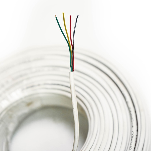 [132304]  CABLE 24 AWG - 4 CONDUCTORES (2 PAR) - ROLLO 100 M