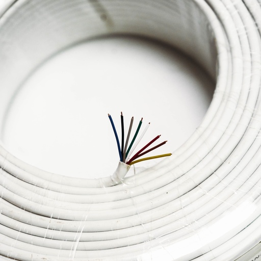 [132308]  CABLE 24 AWG - 8 CONDUCTORES (4 PAR) - ROLLO 100 M