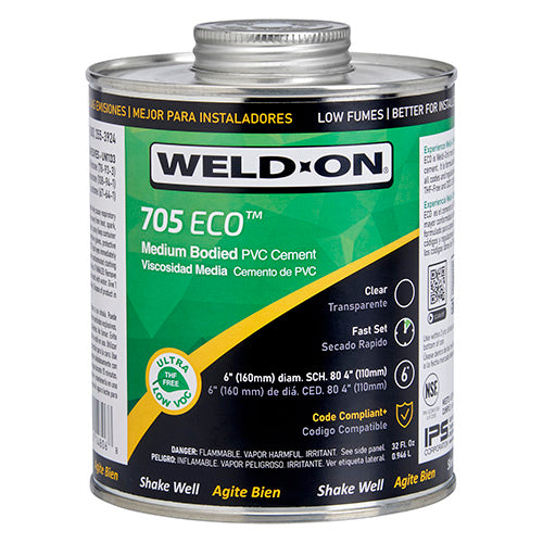 [151025]  ADHESIVO PVC 705 - 237CC WELD-ON