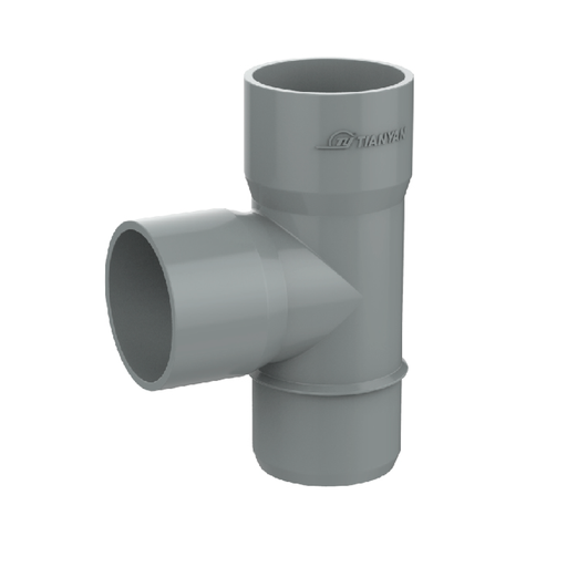 [152822]  TEE SANITARIO  40x40MM GRIS CLARO