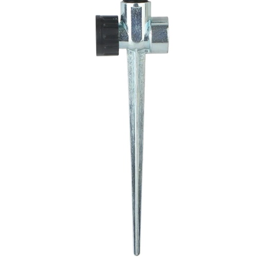 [116026]  ESTACA ALUMINIO PORTA ASPERSOR HI 1/2" - 20 CM